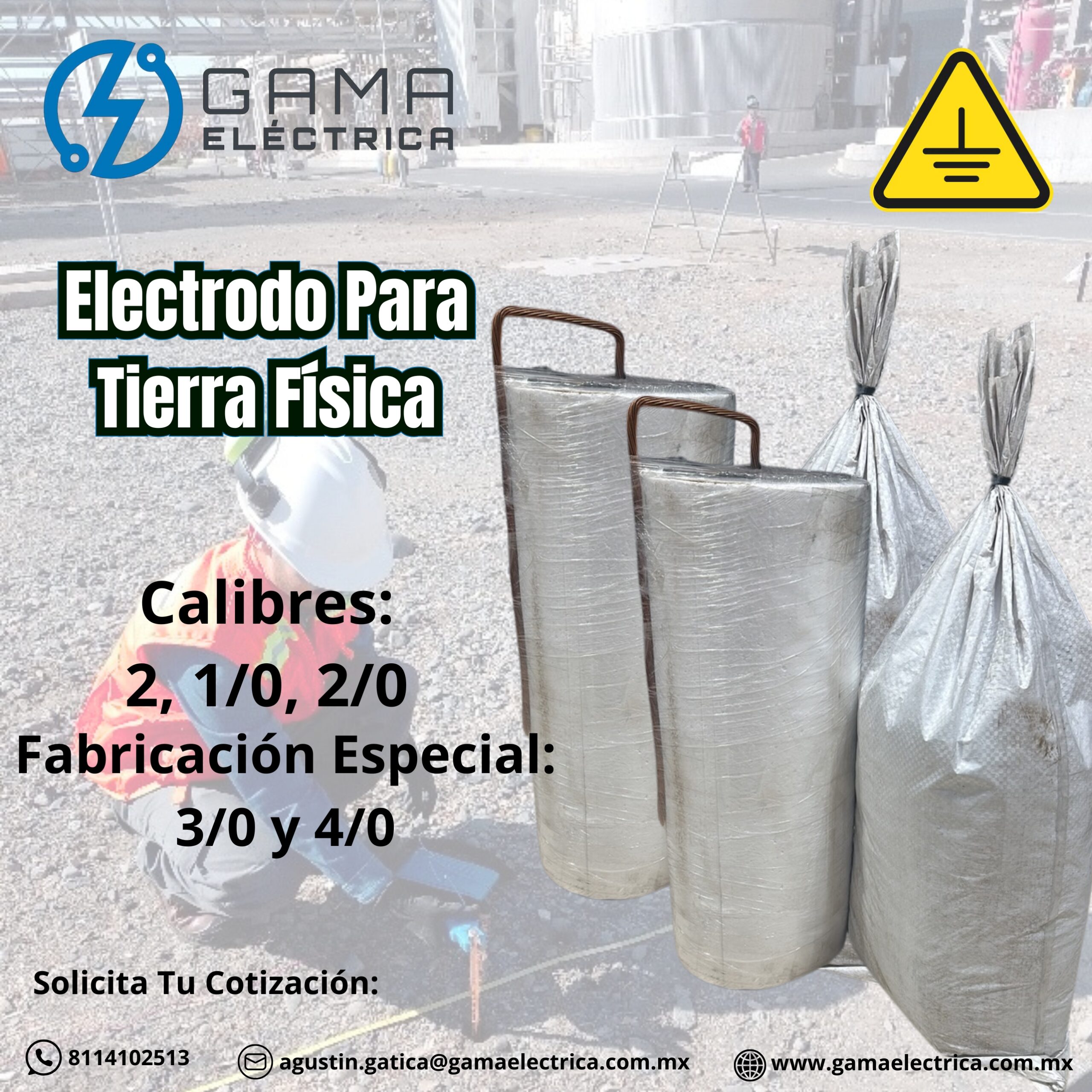 Electrodo Para Tierra Fisica